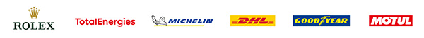 FIA WEC オフィシャルスポンサー ROLEX TOTAL Michelin DHL GOODYEAR MOTUL